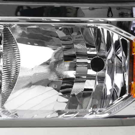 Spec-D Tuning 14-16 Chevrolet Silverado Projector Headlight Chrome Housing 2LH-SIV14-RS